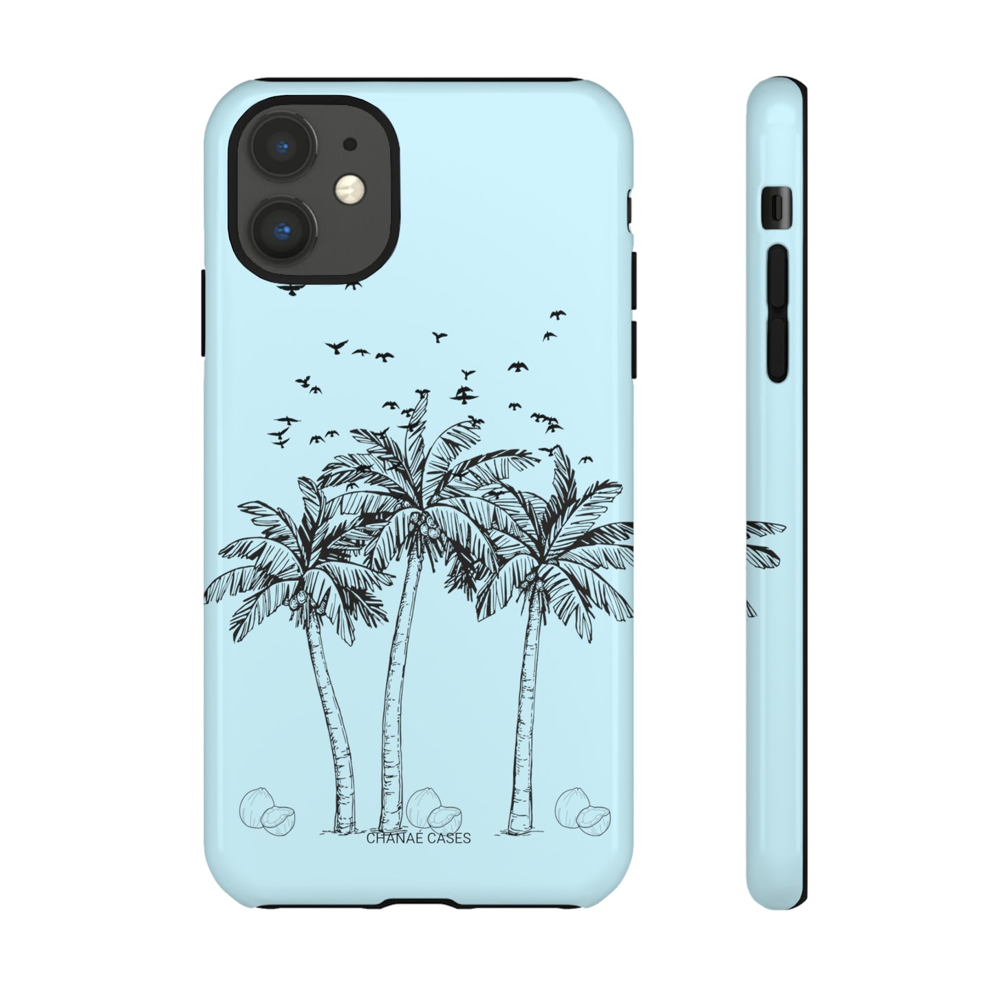 Exotica iPhone "Tough" Case (Light Blue)