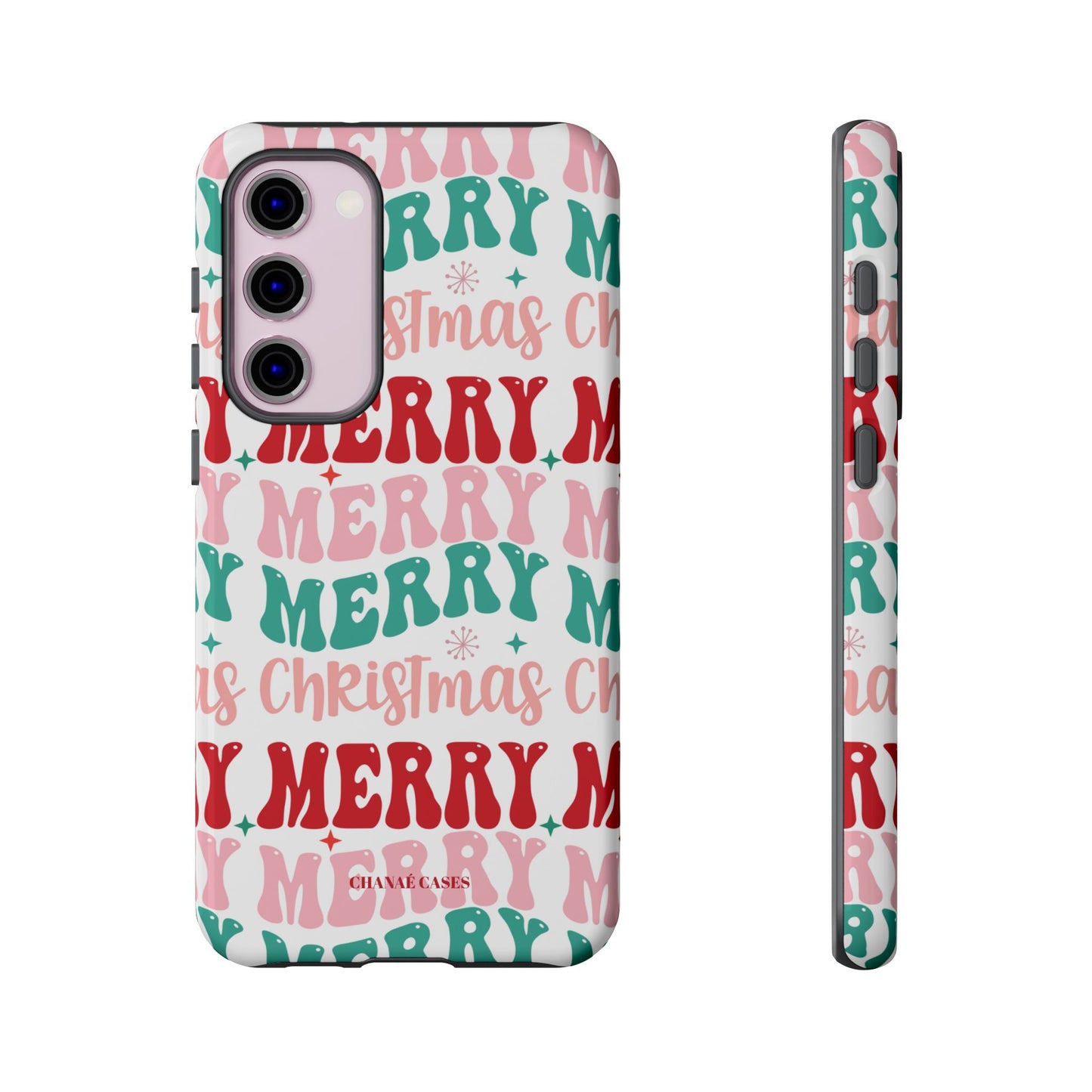 Merry Merry Christmas "Tough" Case (iPhone, Samsung or Google Pixel)