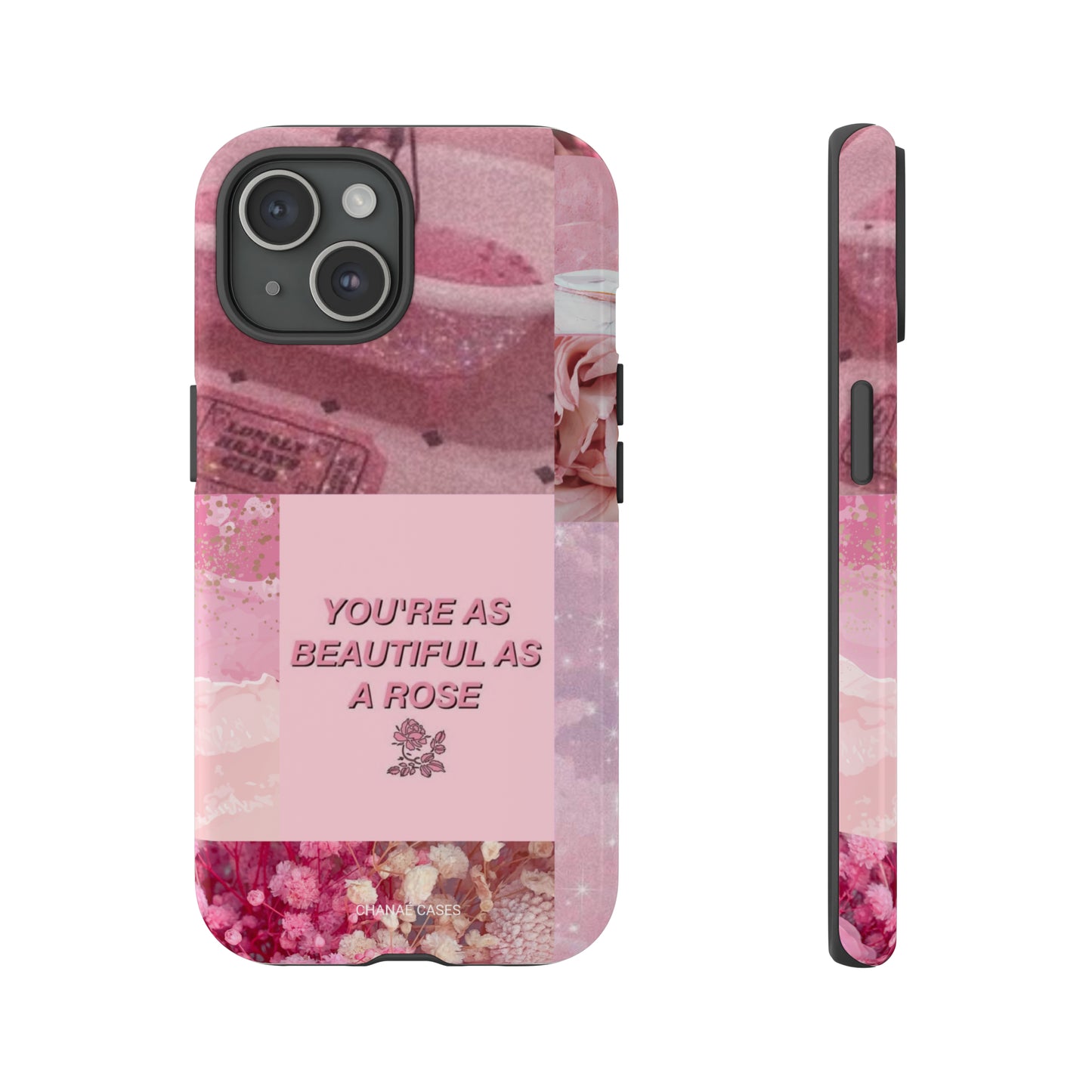 Beautiful Rose iPhone "Tough" Case (Pink)