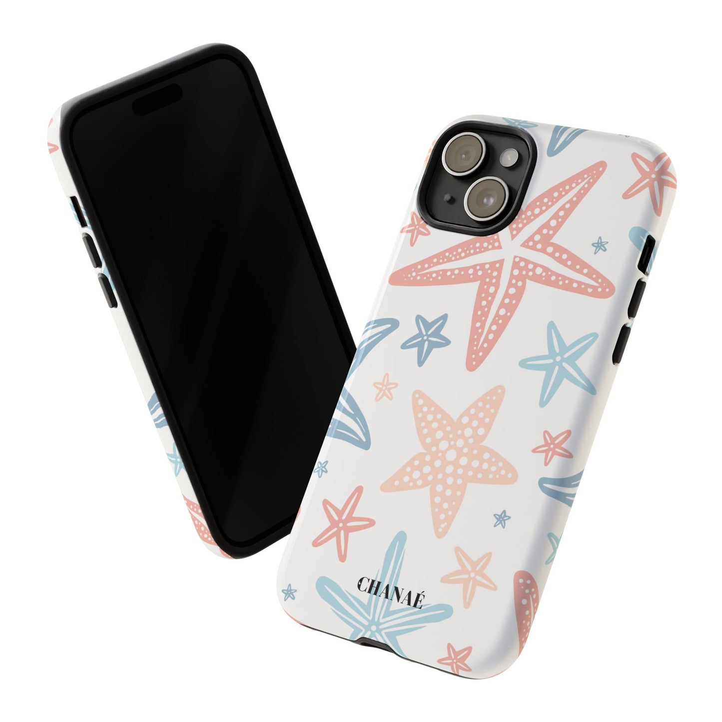 Colourful Starfish "Tough" Case (iPhone, Samsung or Google Pixel)