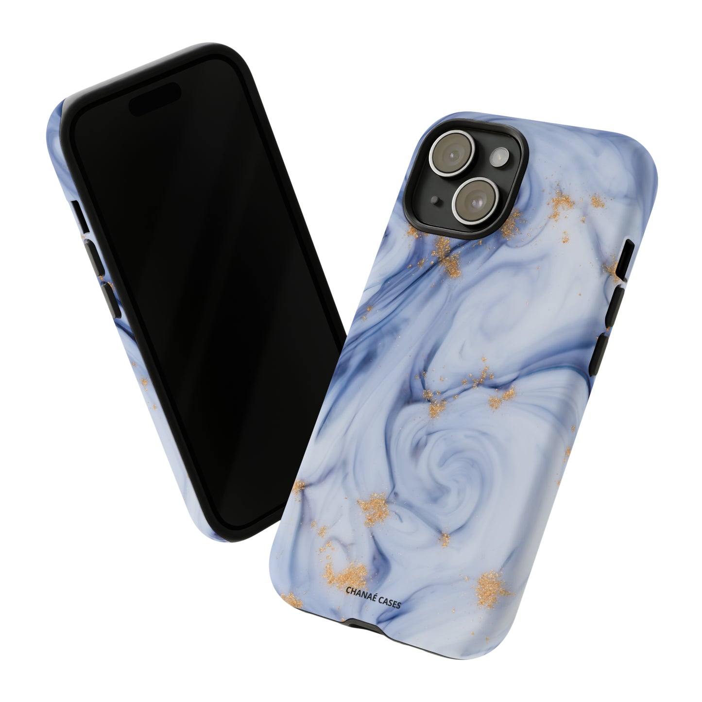 Maria Marble iPhone "Tough" Case (Blue)