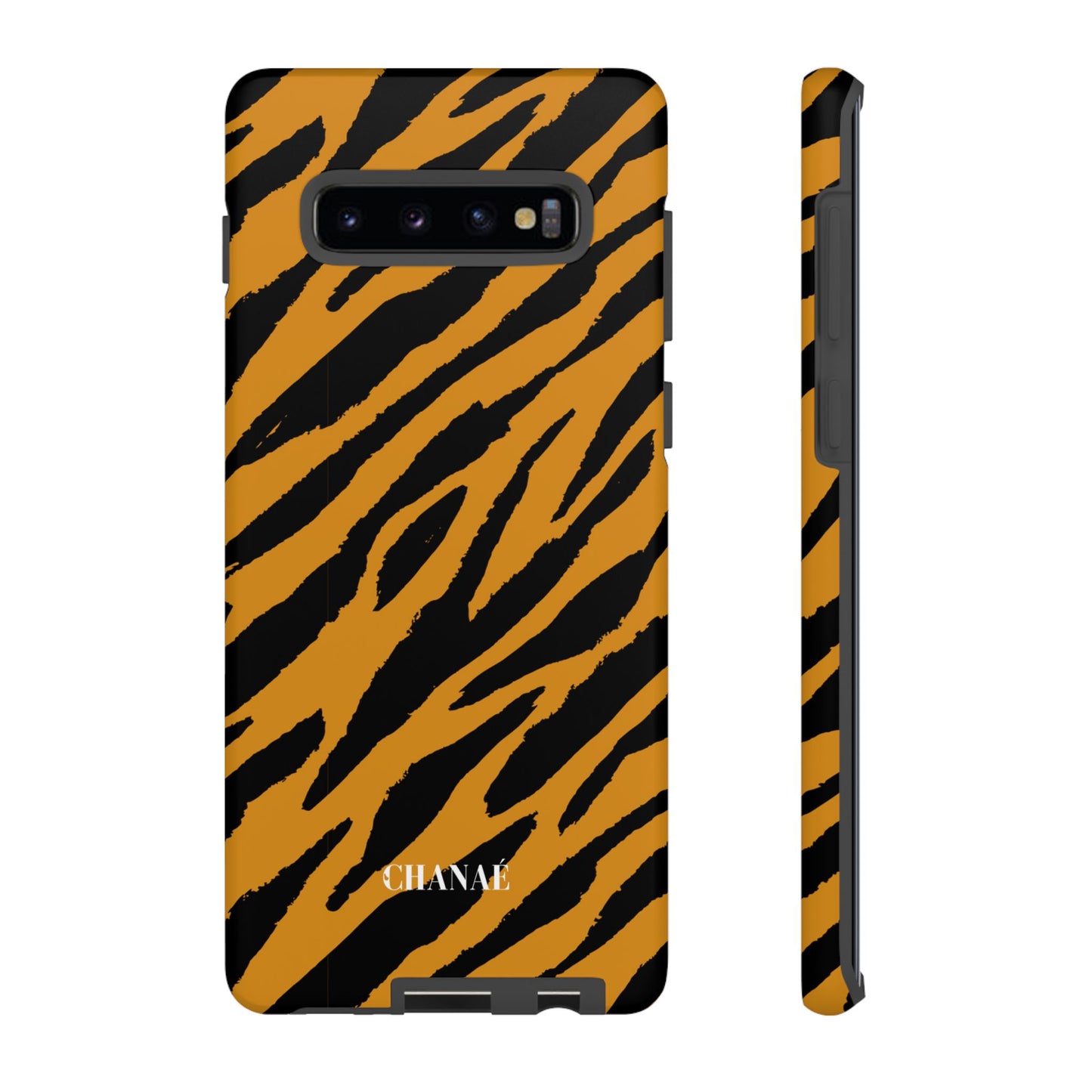 Tiger Print "Tough" Case (iPhone, Samsung or Google Pixel)