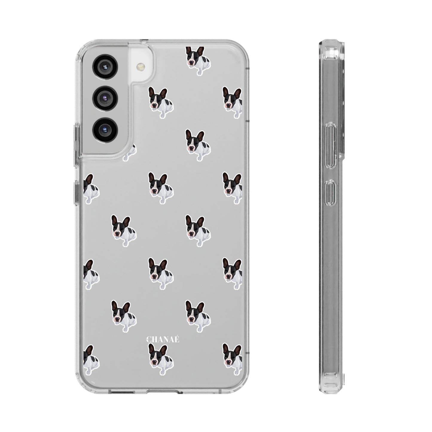 Multi-FurBaby Custom iPhone & Samsung Clear Case (Digital Artwork Version)