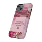 Beautiful Rose iPhone "Tough" Case (Pink)