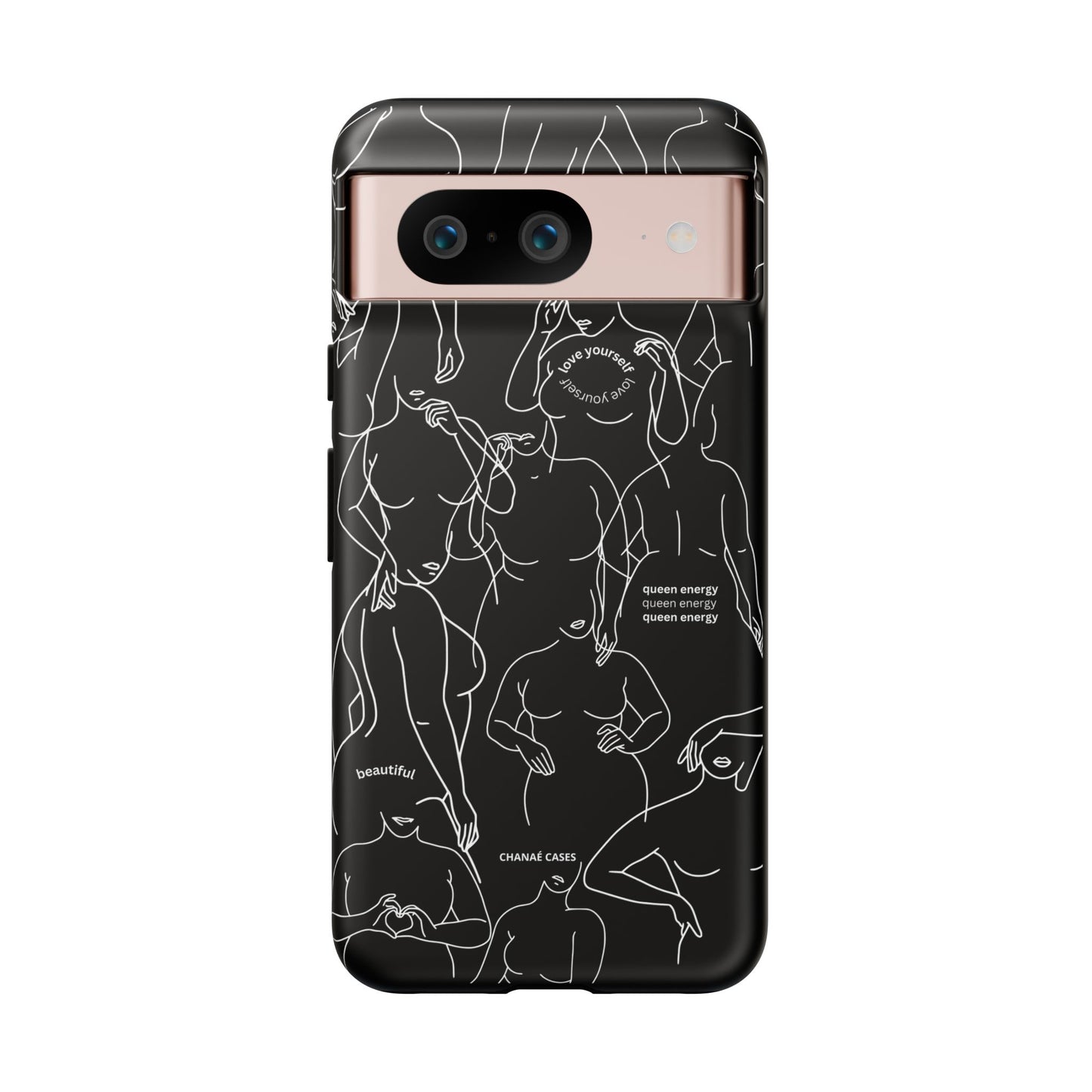 Love Your Body iPhone "Tough" Case (Black)