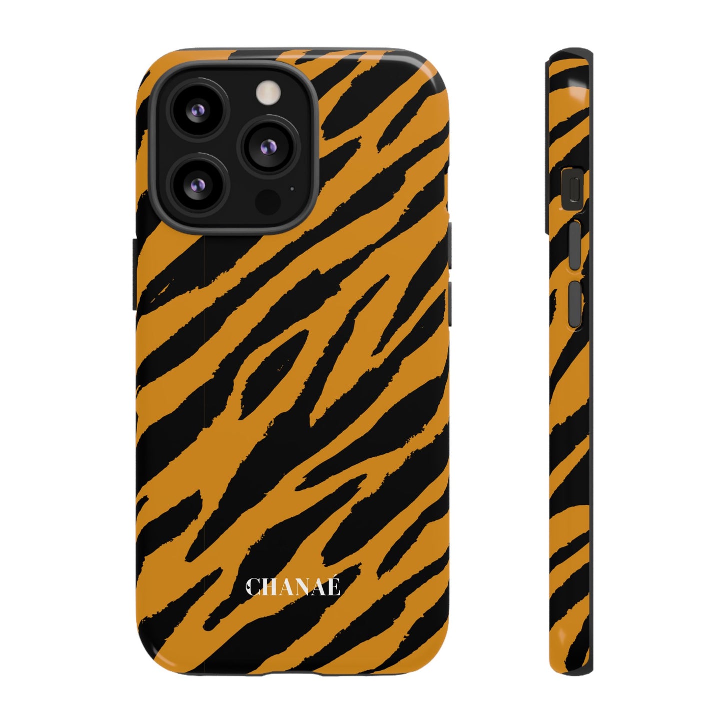 Tiger Print "Tough" Case (iPhone, Samsung or Google Pixel)