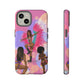 Carnival Queens Only iPhone "Tough" Case (Pink)