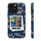 Customisable FurBaby Polaroid iPhone "Tough" Case (Paws)