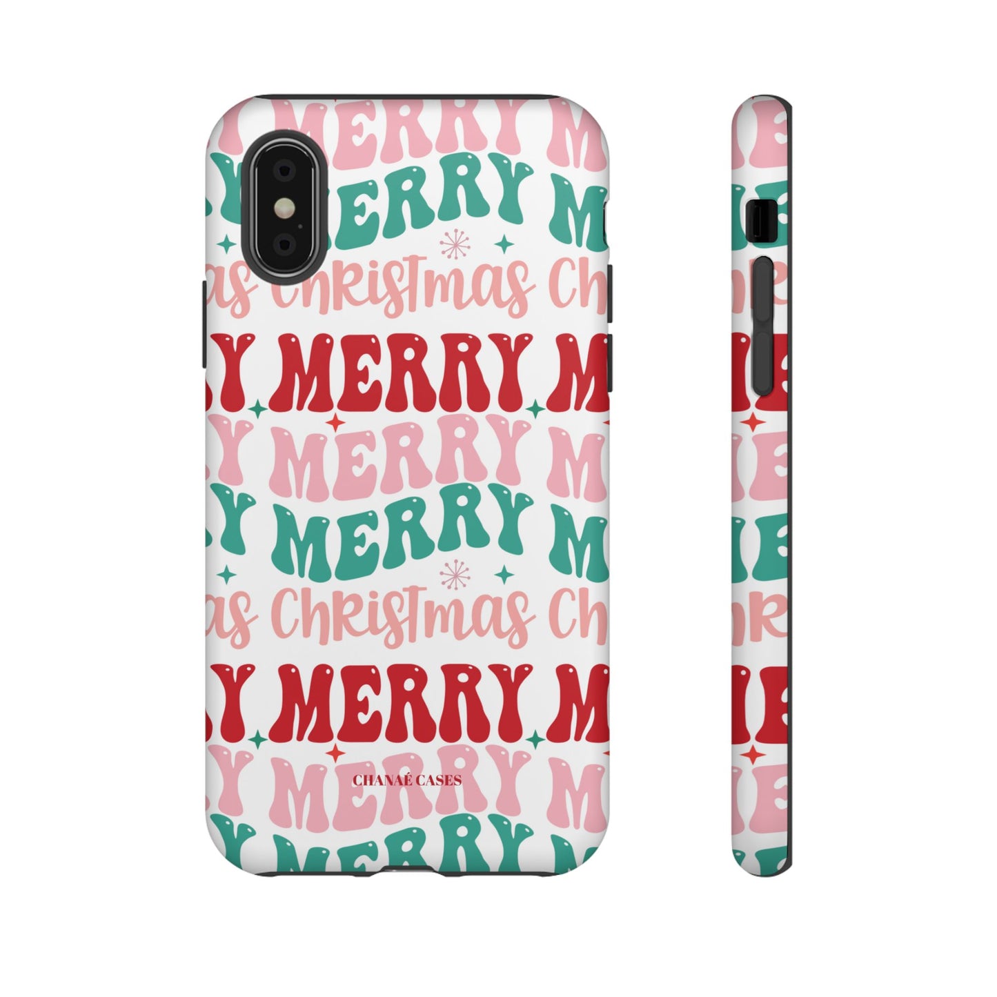 Merry Merry Christmas "Tough" Case (iPhone, Samsung or Google Pixel)