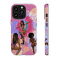 Carnival Queens Only iPhone "Tough" Case (Pink)