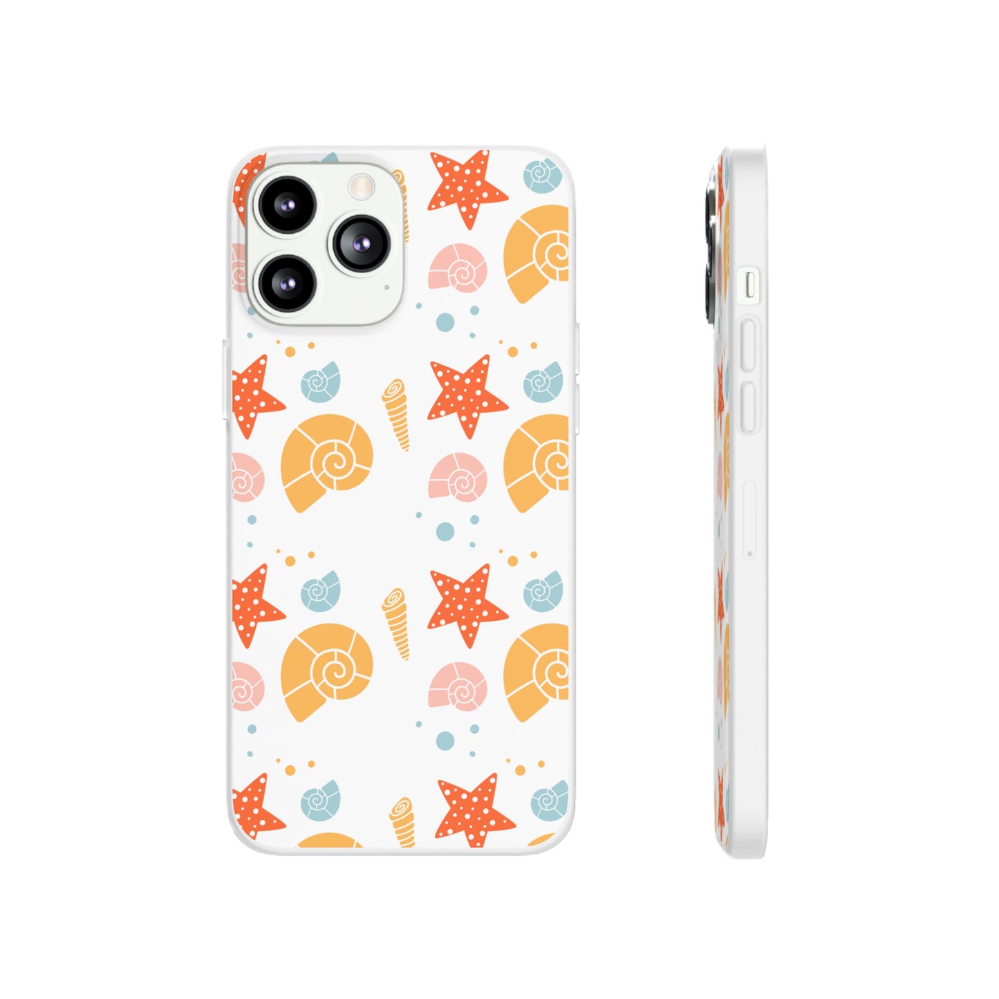 Sea Shells Flexi iPhone Case (Multi)