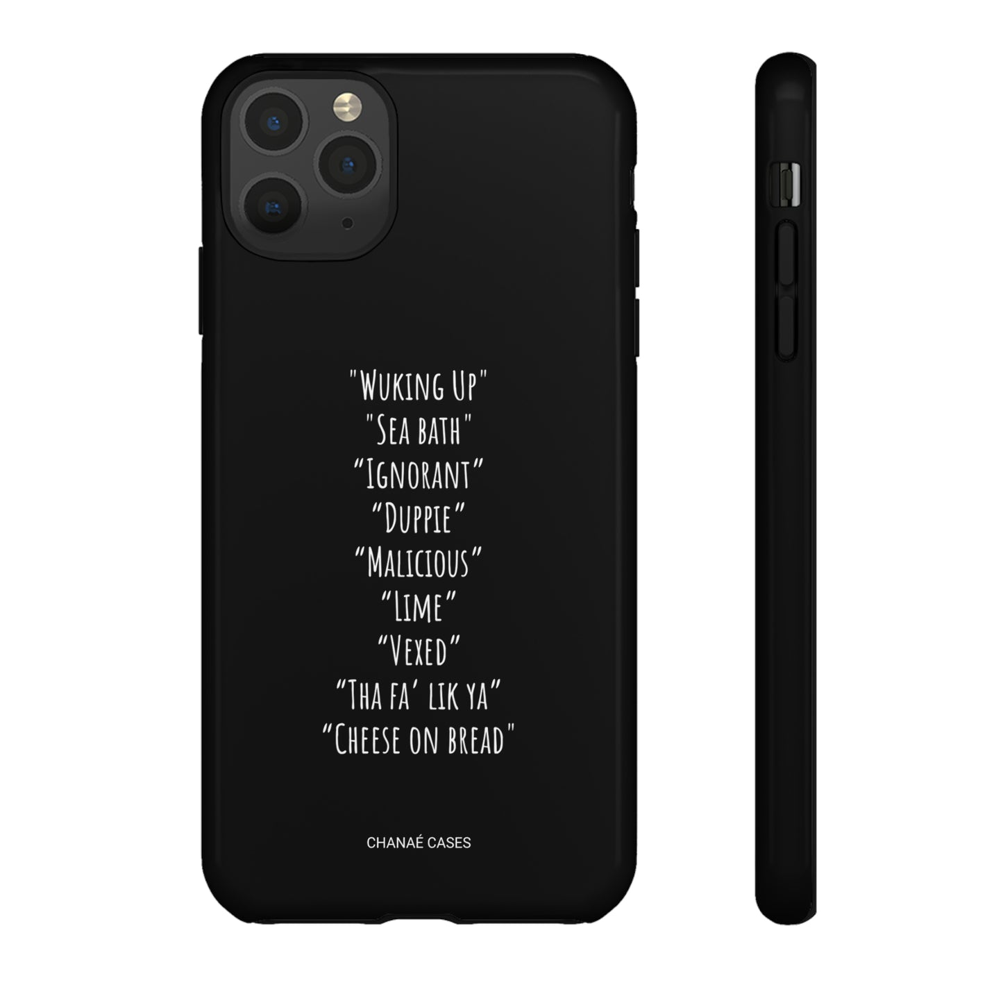 Issa Bajan iPhone "Tough" Case (Black)