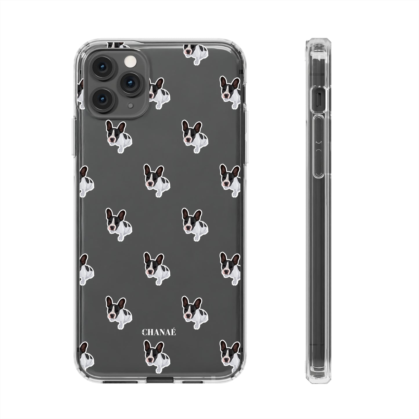 Multi-FurBaby Custom iPhone & Samsung Clear Case (Digital Artwork Version)