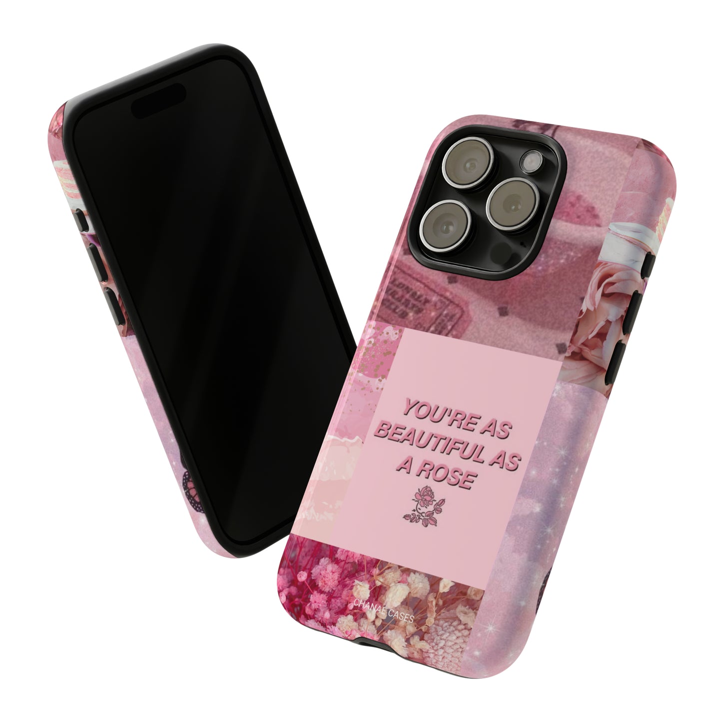 Beautiful Rose iPhone "Tough" Case (Pink)