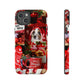 'Tis The Season Aesthetic iPhone "Tough" Case (Red)