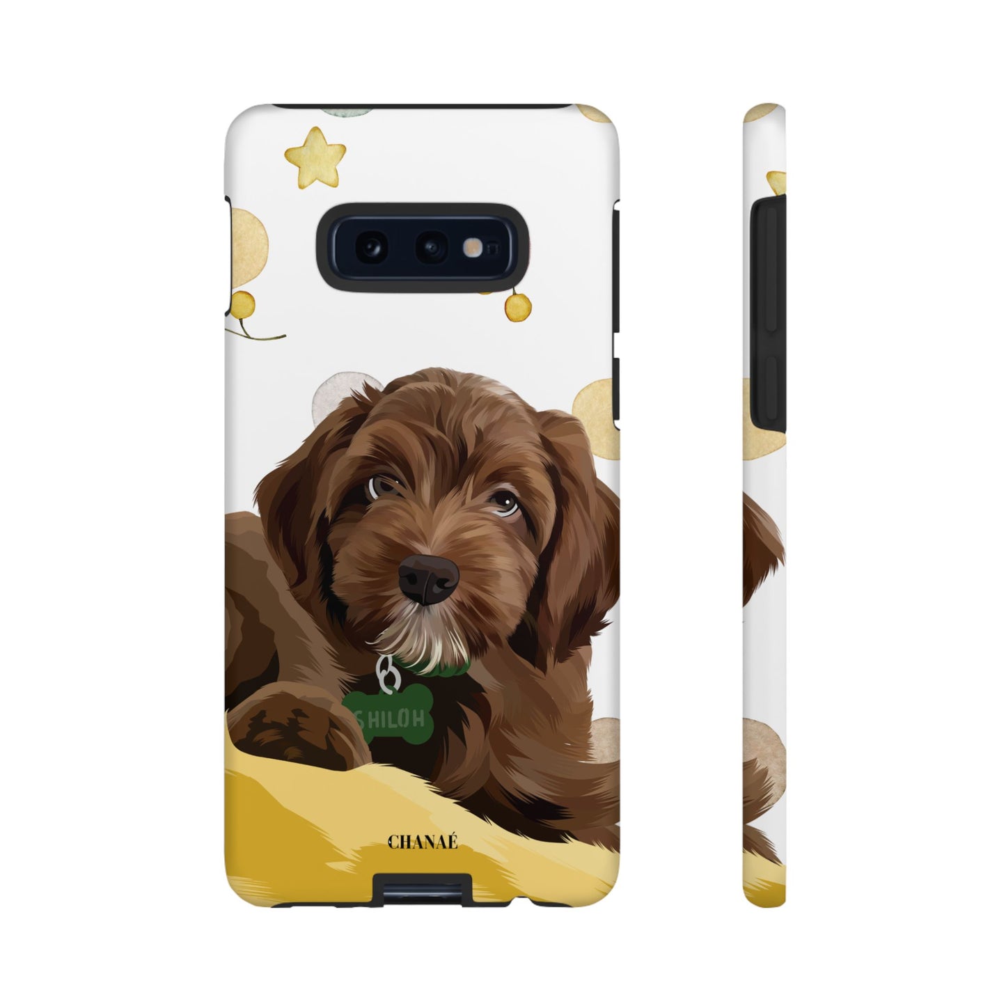 FurBaby Custom iPhone & Samsung "Tough" Case (Digital Artwork)