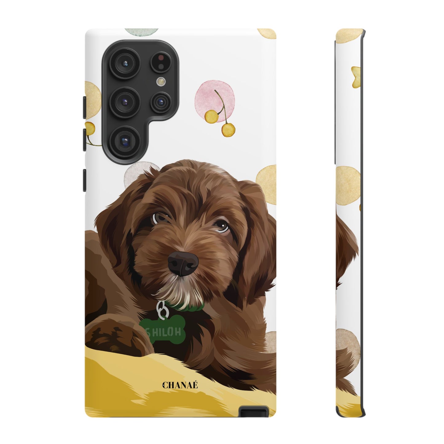 FurBaby Custom iPhone & Samsung "Tough" Case (Digital Artwork)