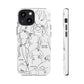 Love Your Body iPhone "Tough" Case (White)