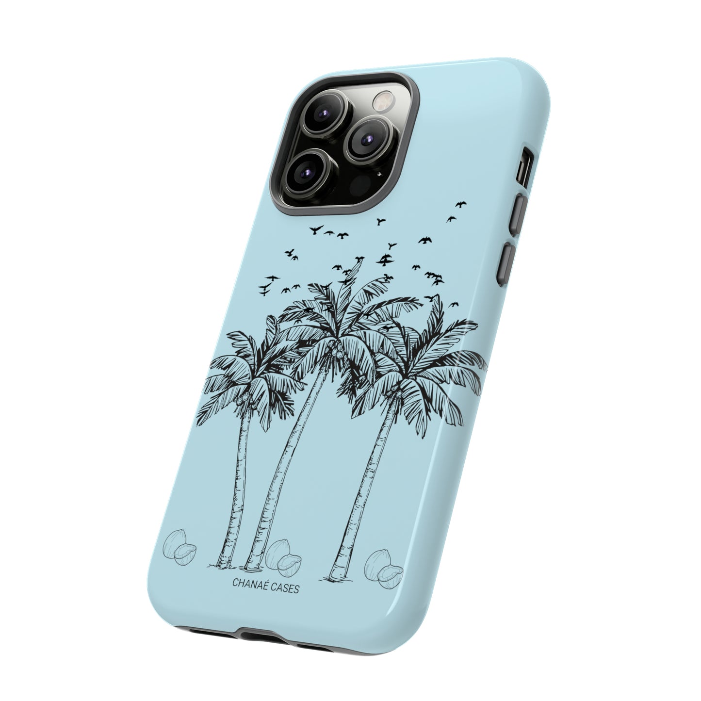 Exotica iPhone "Tough" Case (Light Blue)