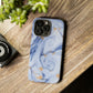 Maria Marble iPhone "Tough" Case (Blue)