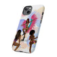 Carnival Queens Only iPhone "Tough" Case (White)