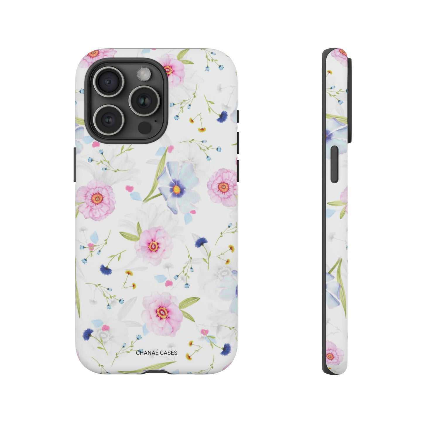 A Flower Obsession iPhone "Tough" Case (White)