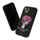 Nurture Your Crown iPhone "Tough" Case (Black)