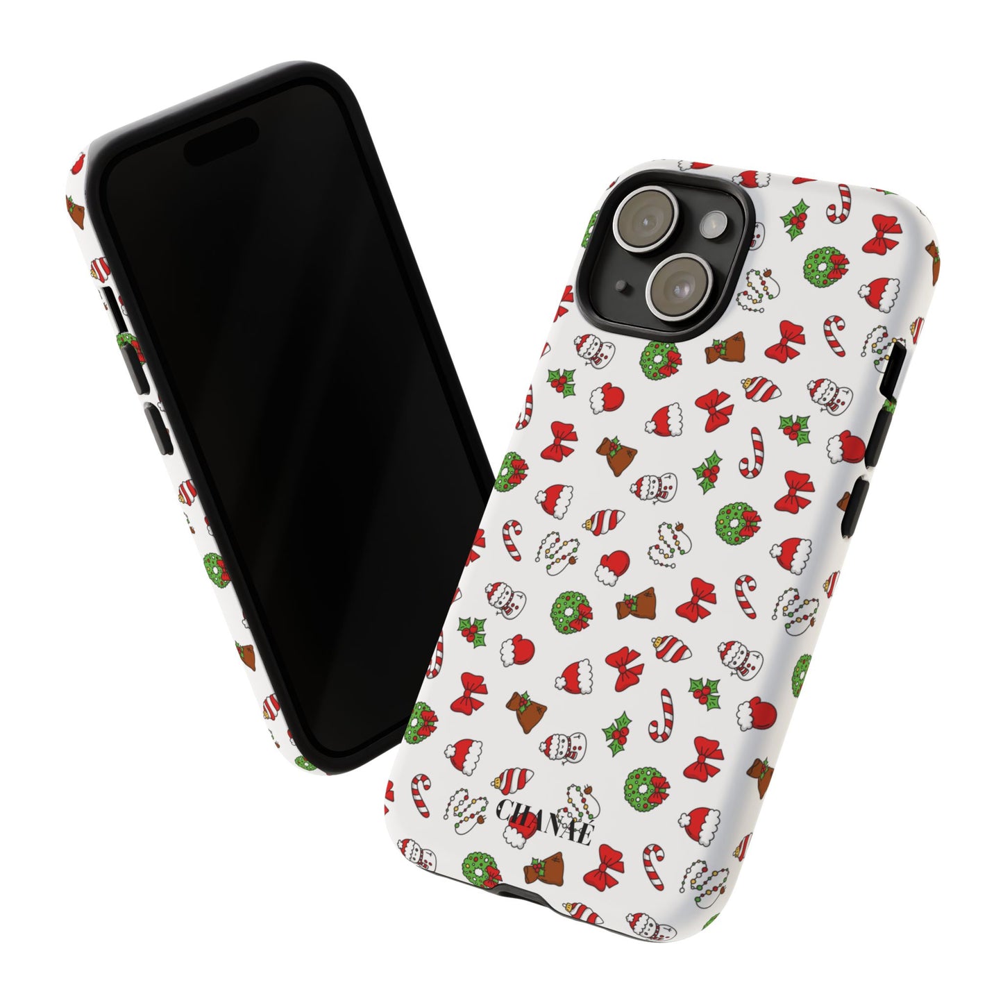 A Holly Jolly Christmas "Tough" Case (iPhone, Samsung or Google Pixel)