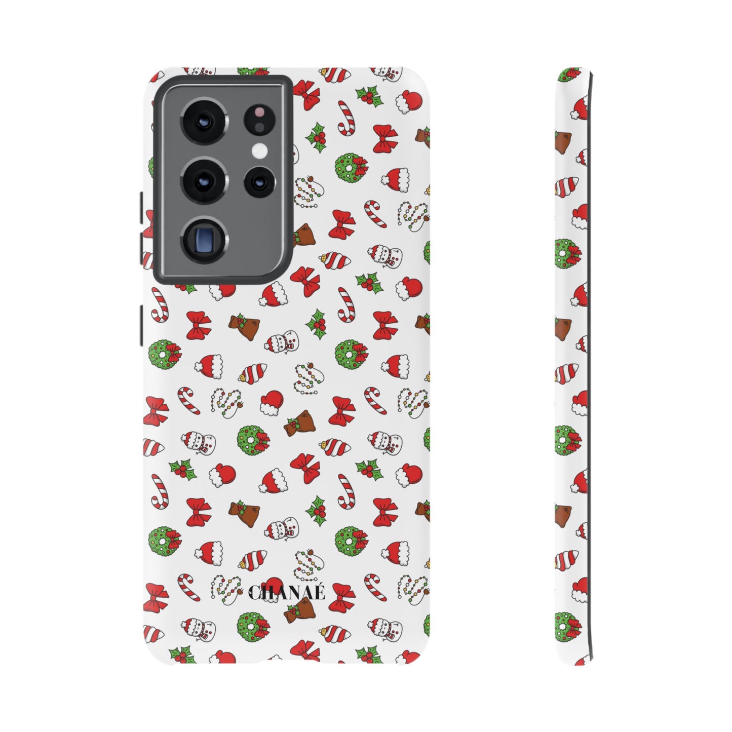 A Holly Jolly Christmas "Tough" Case (iPhone, Samsung or Google Pixel)