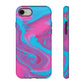 Illusion Wave iPhone "Tough" Case (Multi)