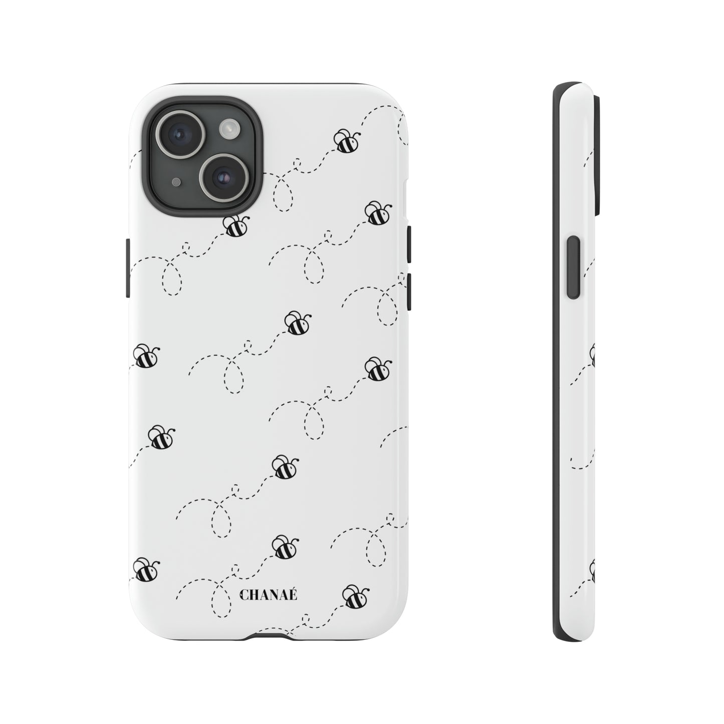 Buzzing iPhone "Tough" Case (White)