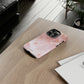 Bri Marble iPhone "Tough" Case (Pink)