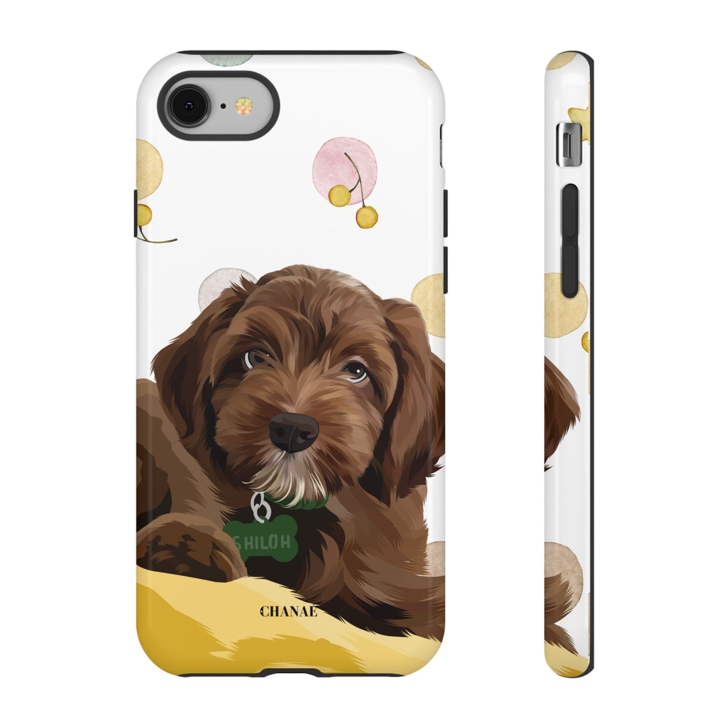 FurBaby Custom iPhone & Samsung "Tough" Case (Digital Artwork)