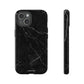 Titan Marble iPhone "Tough" Case (Black)