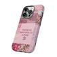 Beautiful Rose iPhone "Tough" Case (Pink)