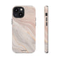 Kelly Marble iPhone "Tough" Case (Nude)
