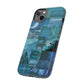 Dayjuh Aesthetic iPhone "Tough" Case (Blue)