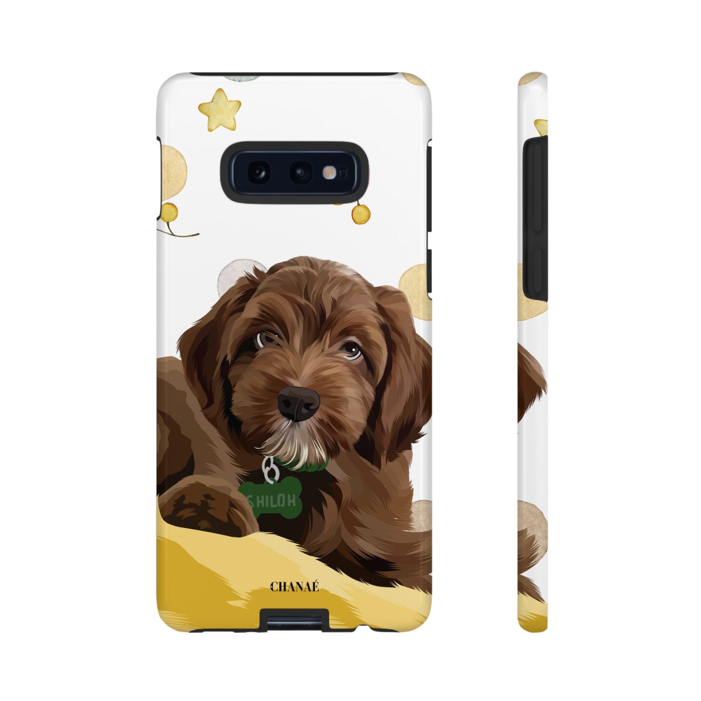 FurBaby Custom iPhone & Samsung "Tough" Case (Digital Artwork)