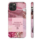 Beautiful Rose iPhone "Tough" Case (Pink)