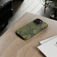 Snake Print iPhone "Tough" Case (Green)