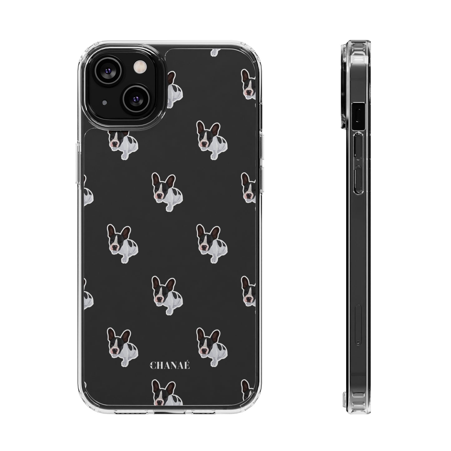 Multi-FurBaby Custom iPhone & Samsung Clear Case (Digital Artwork Version)