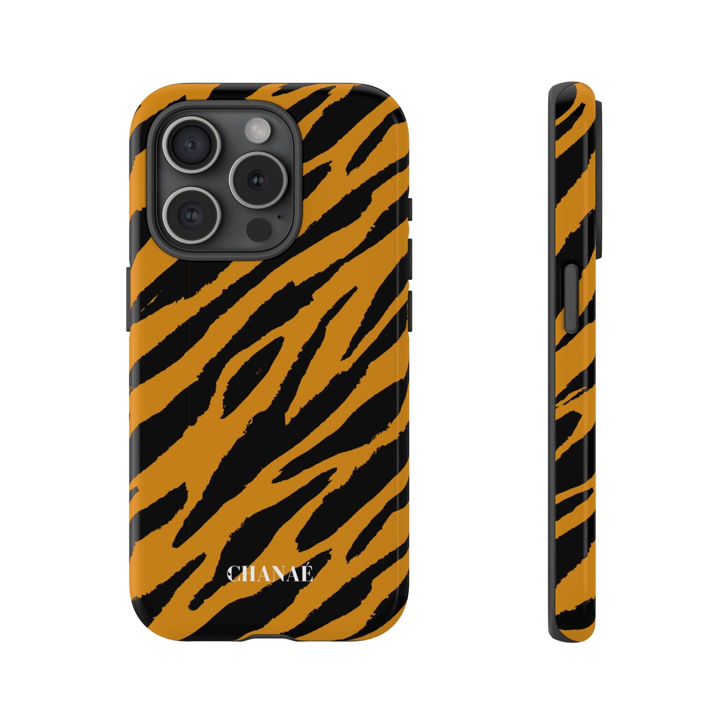 Tiger Print "Tough" Case (iPhone, Samsung or Google Pixel)