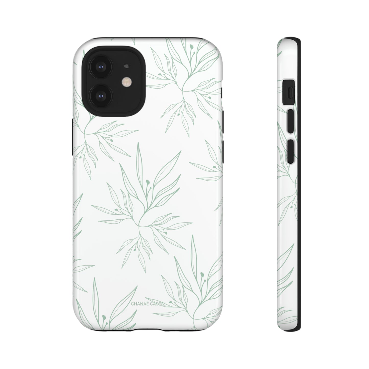 Zinnia iPhone "Tough" Case (White)