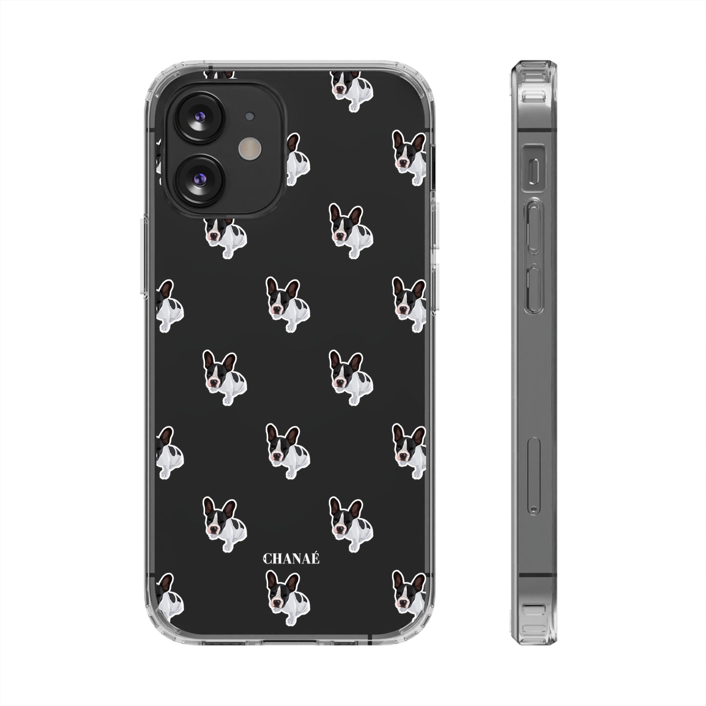 Multi-FurBaby Custom iPhone & Samsung Clear Case (Digital Artwork Version)