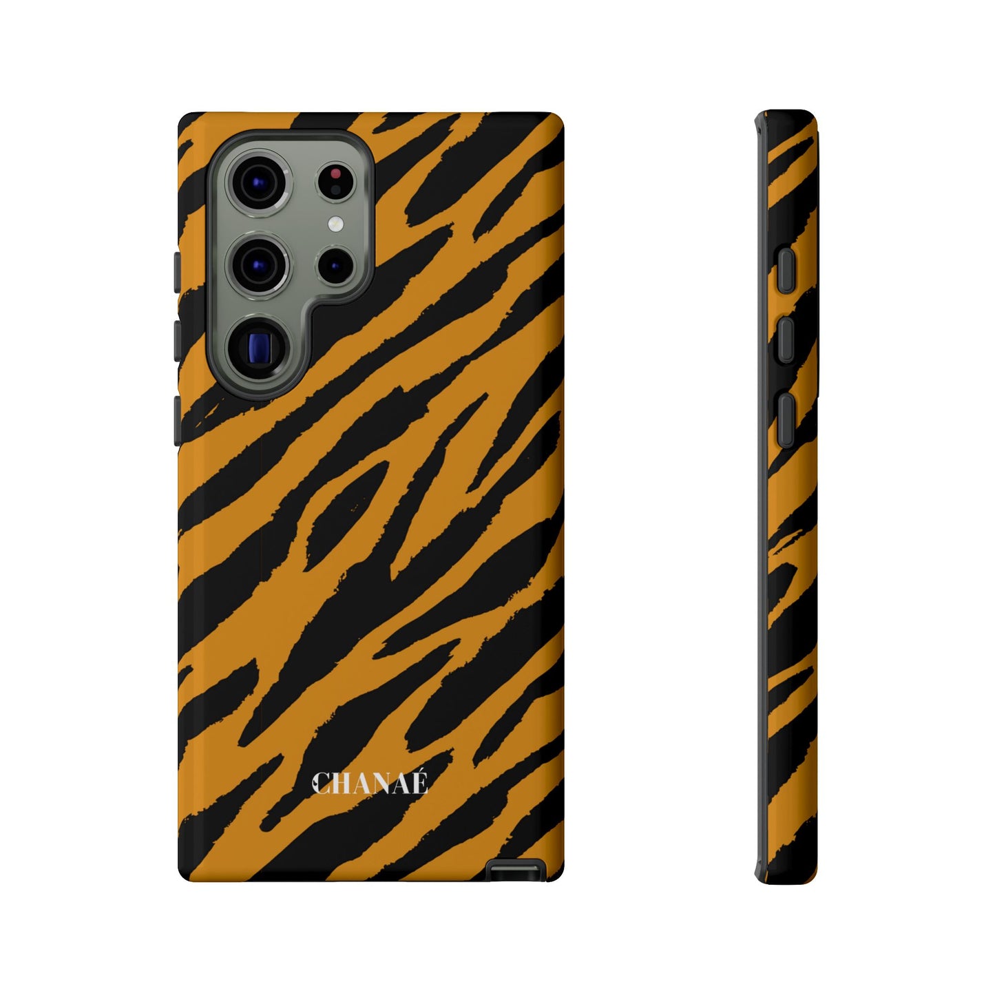 Tiger Print "Tough" Case (iPhone, Samsung or Google Pixel)