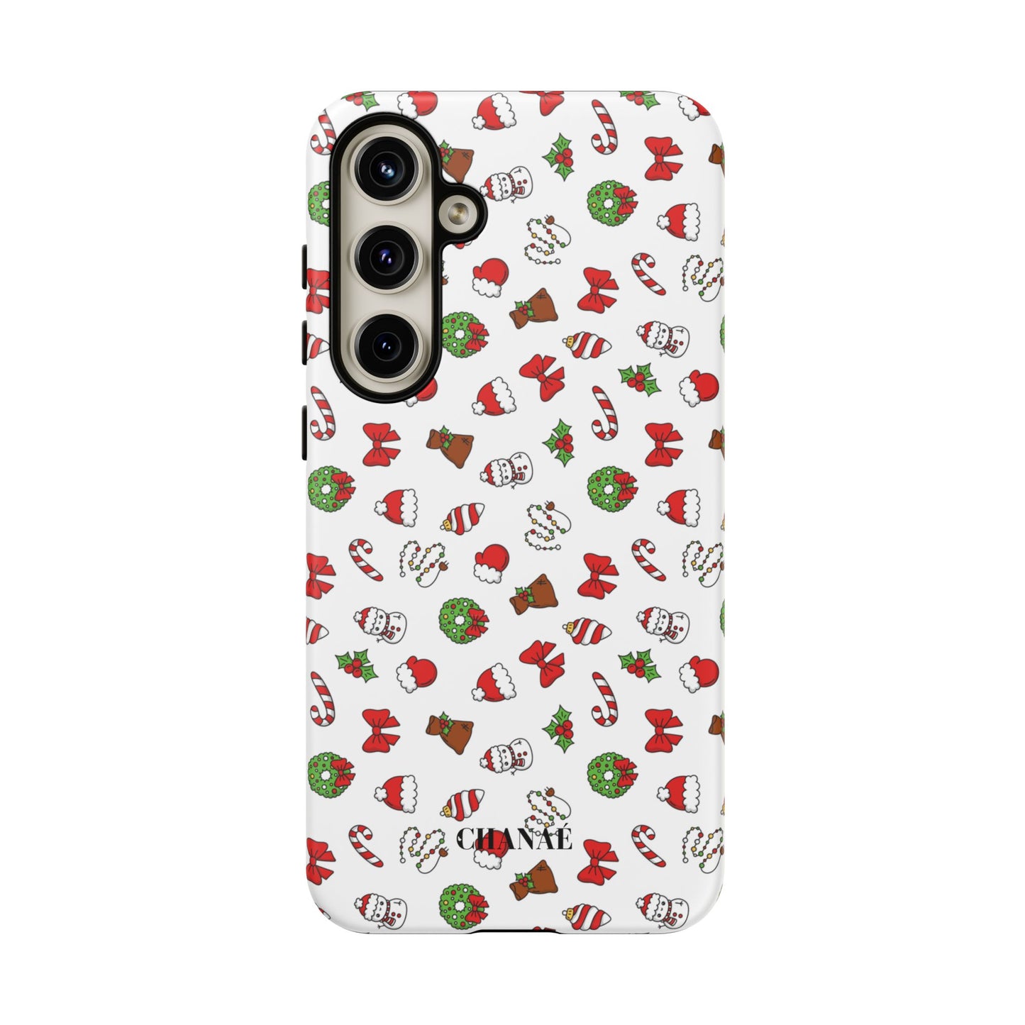 A Holly Jolly Christmas "Tough" Case (iPhone, Samsung or Google Pixel)