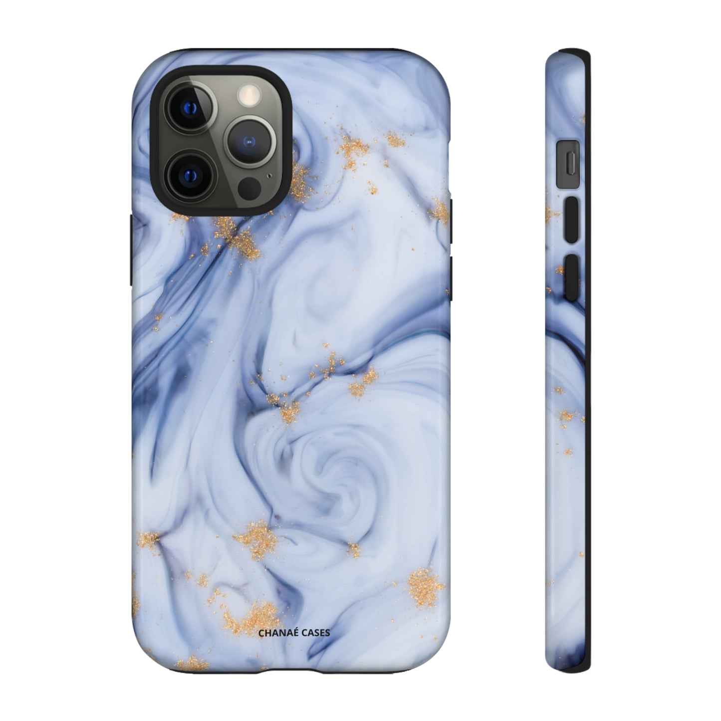 Maria Marble iPhone "Tough" Case (Blue)