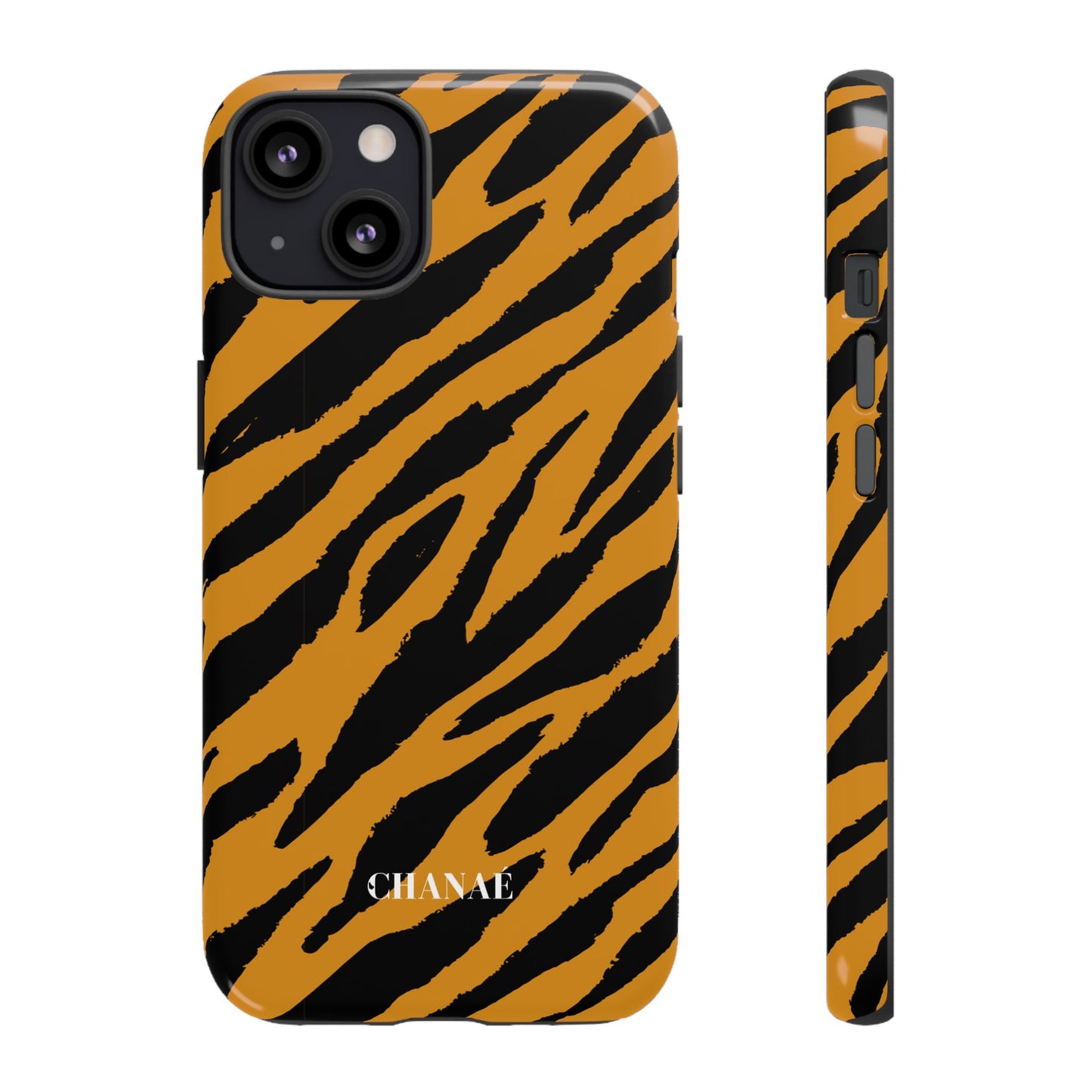 Tiger Print "Tough" Case (iPhone, Samsung or Google Pixel)