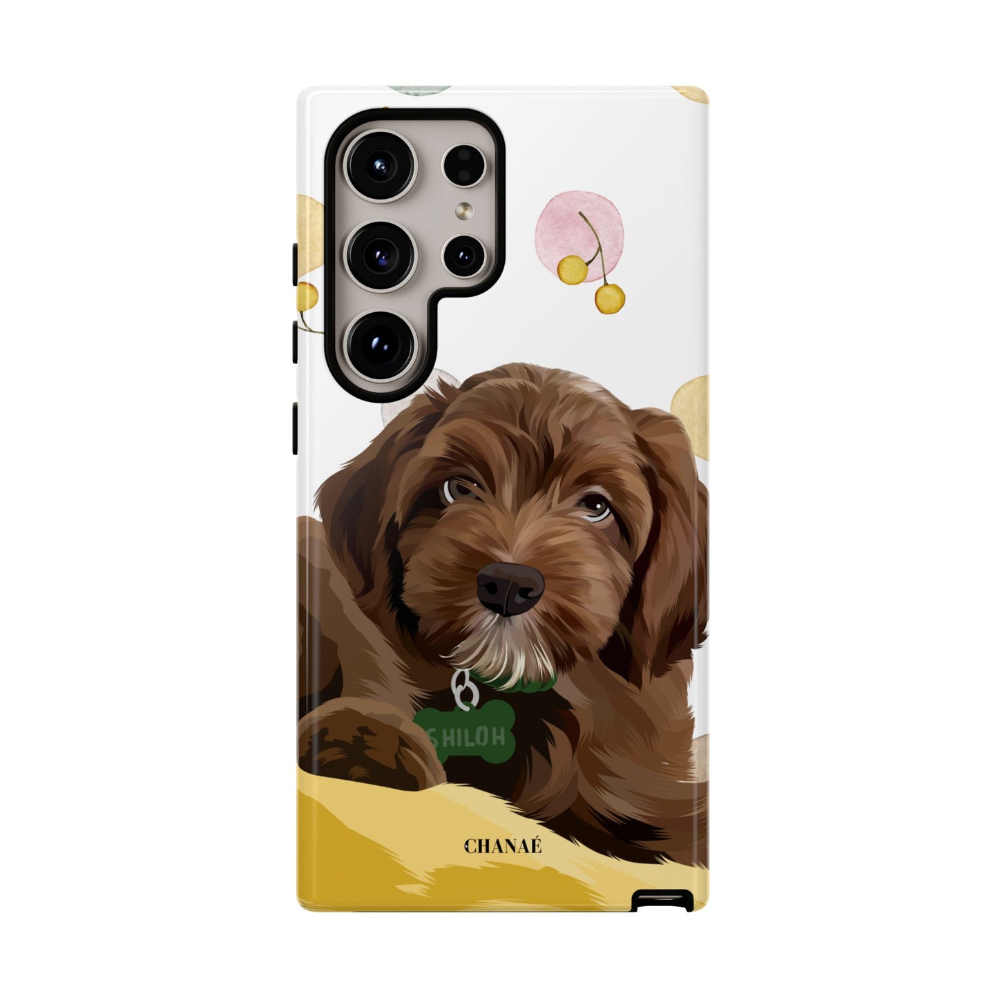 FurBaby Custom iPhone & Samsung "Tough" Case (Digital Artwork)