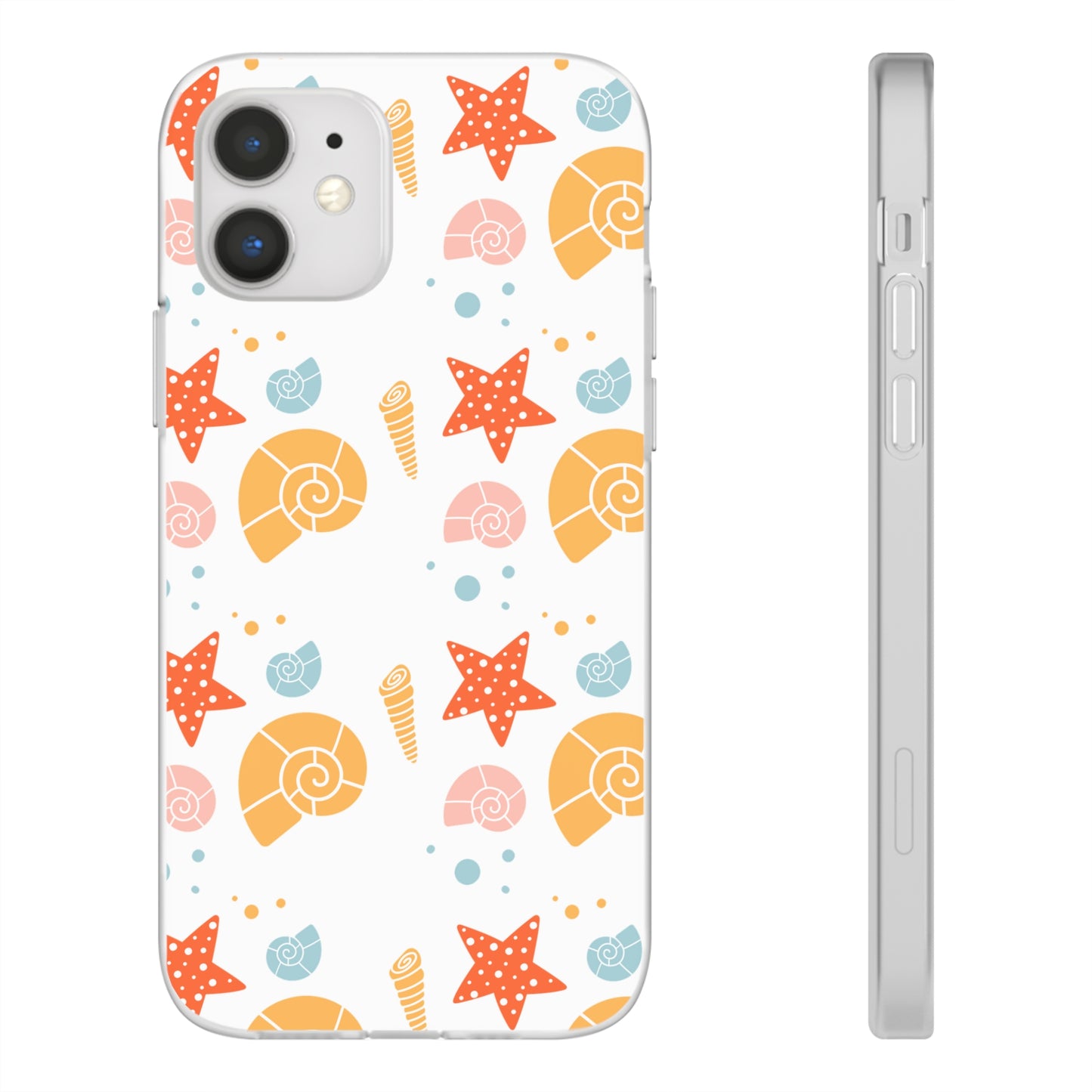 Sea Shells Flexi iPhone Case (Multi)